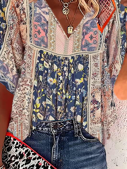 Blusa Bohemia Casual Zoé