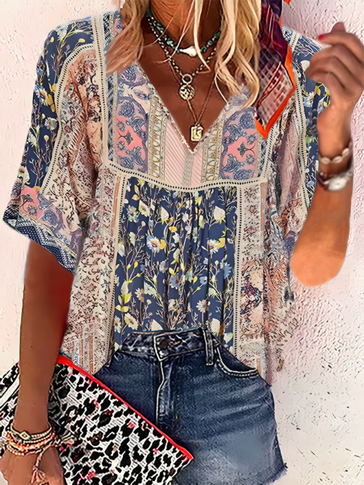 Blusa Bohemia Casual Zoé
