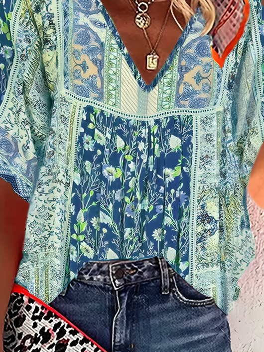 Blusa Bohemia Casual Zoé