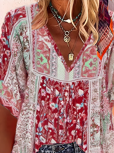 Blusa Bohemia Casual Zoé